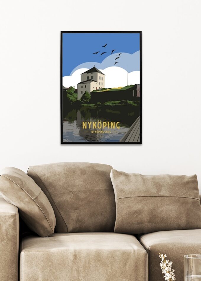 Nyköping Castle - Travel Art - Image 2